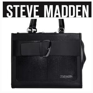 Steve Madden BJinny Satchel- Black